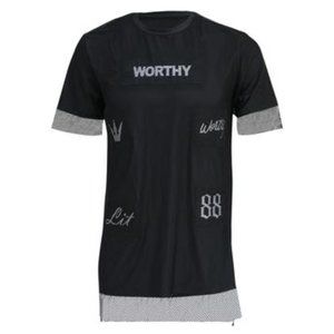 WORTHY PATCH NET TEE